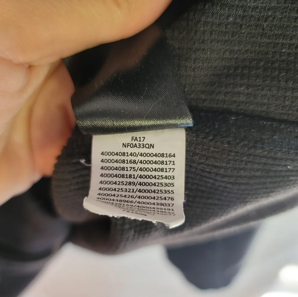 THE NORTH FACE BLACK SHELL JACKET, SZ XL